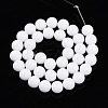 Baking Paint Opaque Glass Beads Strands LS-GLAA-T032-P10mm-02-2