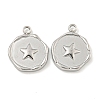 Non-Tarnish 304 Stainless Steel Pendants STAS-A099-07P-1