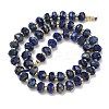 Natural Lapis Lazuli Beads Strands G-L642-J08-02-4