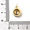 Rack Plating Brass Pendants X1-KK-A268-17G-02-3