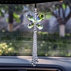 Glass Butterfly Pendant Decorations PW-WGF3AC9-03-1