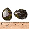 Natural Dragon Blood Jasper Pendants G-Z088-02G-3