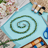 3 Yards Glass Rhinestone Chains DIY-DR0002-10C-4