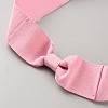Women's Faux Suede Bowknot Stretchable Hat Band AJEW-WH0696-082D-2