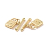 Rack Plating Brass Toggle Clasps LS-ZIRC-C042-12G-3