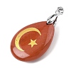 Natural Mixed Gemstone Pendants G-F786-09E-3