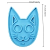 Cat Shape Food Grade DIY Silicone Pendant Molds SIL-CJC0001-03-3