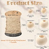 400Pcs 5 Styles Natural Unfinished Wood Beads WOOD-YW0001-64-2