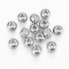 Tarnish Resistant 201 Stainless Steel Beads STAS-G154-37-4mm-1
