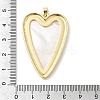 Natural Shell Pendants KK-H529-60A-G-3