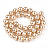 Glass Pearl Beads Strands HY-G002-01E-11-5