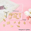 DIY Leafy Jewelry Making Finding Kit STAS-CJ0002-43-9
