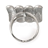 304 Stainless Steel Ring for Women RJEW-I106-04P-3