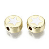 Alloy Enamel Beads ENAM-S122-031-RS-3