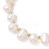 Natural Cultured Freshwater Pearl Beaded Bracelets for Women BJEW-JB13320-3