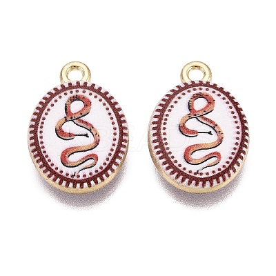 Printed Alloy Pendants PALLOY-SZC0008-05F-1