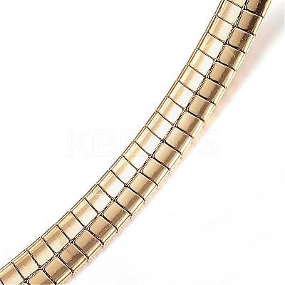 304 Stainless Steel Necklaces NJEW-E080-05G-1
