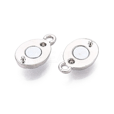 Brass Magnetic Clasps KK-Q074-01P-1