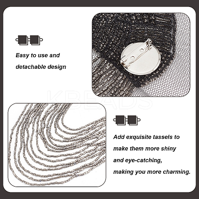 2Pcs Fashionable Tassel Epaulettes FIND-FG0003-24A-1