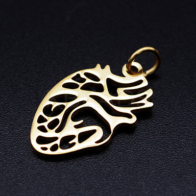201 Stainless Steel Pendants STAS-T046-JA352-2-1