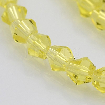 Bicone Glass Beads Strands EGLA-P016-4mm-11-1