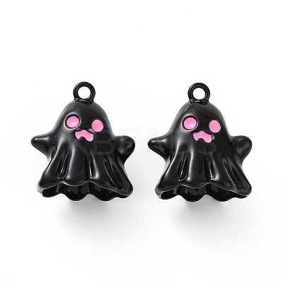 Spray Painted Alloy Enamel Pendants FIND-I037-42-1