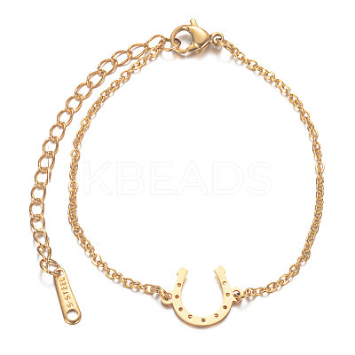 201 Stainless Steel Link Bracelets STAS-T040-JN016-2-1