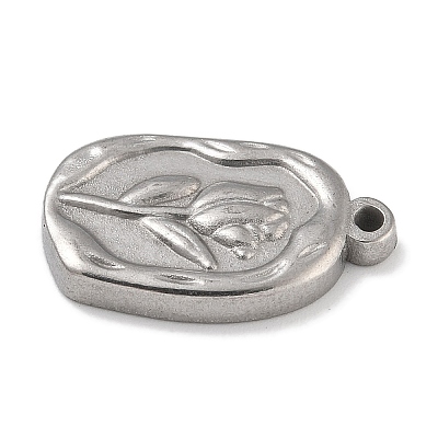 Anti-Tarnish 304 Stainless Steel Pendants STAS-D197-06P-1