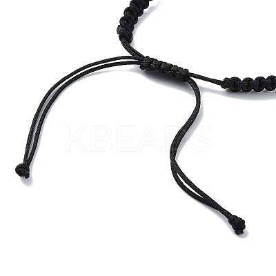 Halloween Theme Adjustable Nylon Cord Braided Beads Bracelets BJEW-JB10917-S-1