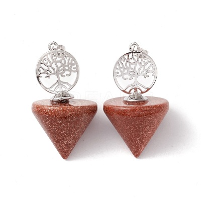 Natural & Synthetic Gemstone Pendants G-E150-04P-1
