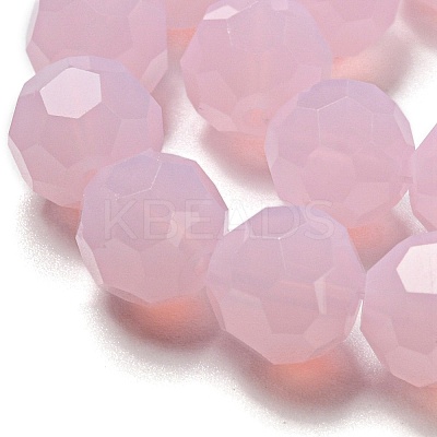 Imitation Jade Glass Beads Stands EGLA-A035-J10mm-D02-1