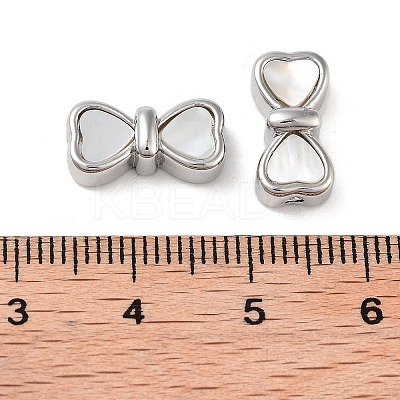 Brass and Shell Beads KK-B102-26P-1
