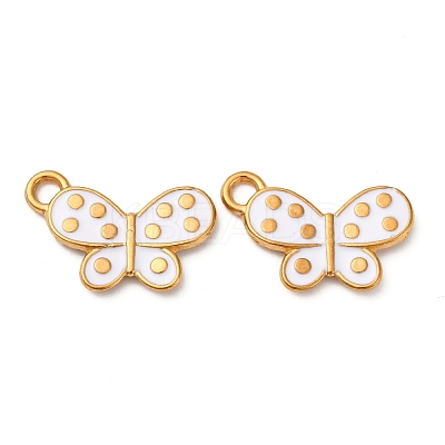304 Stainless Steel Enamel Penadnts STAS-Q363-02D-G-1