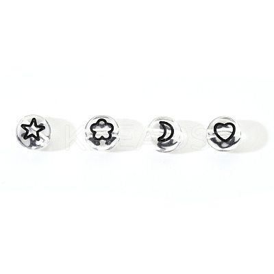 Transparent Acrylic Beads TACR-YW0001-12B-1