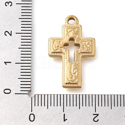 304 Stainless Steel Pendants STAS-P369-09G-1