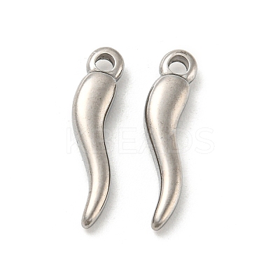 Non-Tarnish 304 Stainless Steel Pendants STAS-L022-213P-1