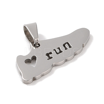 Non-Tarnish 201 Stainless Steel Pendants STAS-A094-22P-1