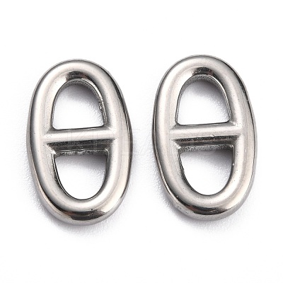 Non-Tarnish 304 Stainless Steel Connector Charms STAS-H140-04P-1