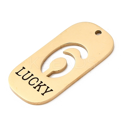 304 Stainless Steel Pendants STAS-D200-02G-G-1