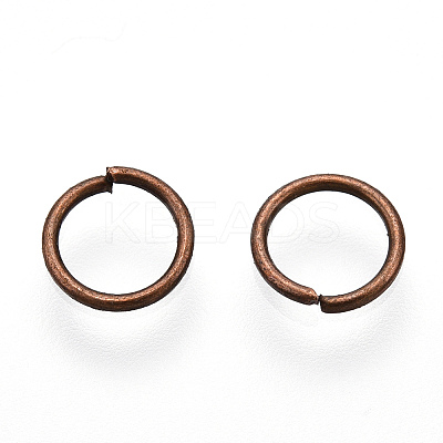 Iron Open Jump Ring IFIN-T019-6mm-R-1