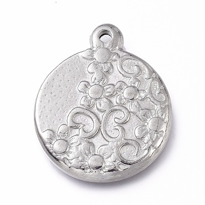 Non-Tarnish 304 Stainless Steel Pendants STAS-Z014-06P-1