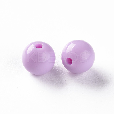 Opaque Acrylic Beads MACR-S370-C12mm-A03-1