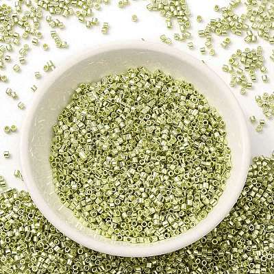 Electroplate Glass Seed Beads SEED-S042-01B-09-1