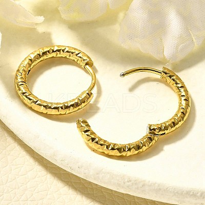 304 Stainless Steel Hoop Earrings for Women EJEW-M068-13C-G-1