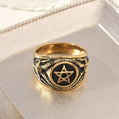 304 Stainless Steel Finger Rings SA-CBA289B-03G-1