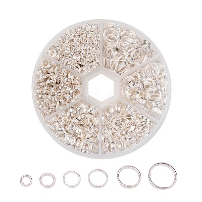 1 Box Iron Split Rings IFIN-X0026-S-B-1