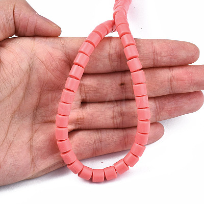 Polymer Clay Bead Strands CLAY-T001-C55-1