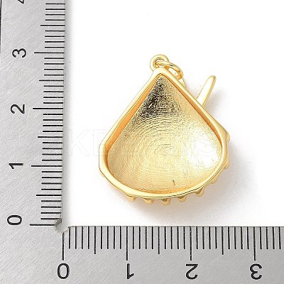 Brass Pendants X-KK-P292-05G-1