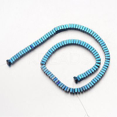 Electroplate Non-magnetic Synthetic Hematite Bead Strands G-F300-20A-05-1