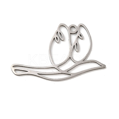 Non-Tarnish 201 Stainless Steel Pendants STAS-B049-01P-1